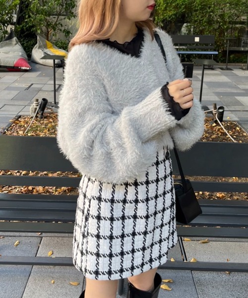 one after another NICE CLAUP(ワンアフターアナザーナイスクラップ)の「【マルチウェイ】肩あきシアーインナー(Tシャツ/カットソー・レディース・アイボリー/ブラック/ピンク/モカ・FREE)」の19枚目の写真