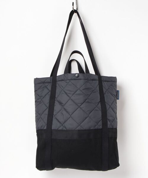 LAVENHAM（ラベンハム）の「TAPED SPLIT TOTE BAG UNISEX / テープド スプリット トートバッグ ユニセックス（トートバッグ・レディース・オリーブ/ブラック・ONE SIZE）」の10枚目の写真