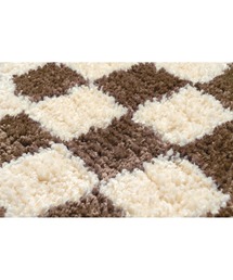 BRID（ブリッド）の「.ブリッド モロッコ チェッカー ラグ / BRID Morocco CHECKER RUG［200×200］（ラグ/マット）」