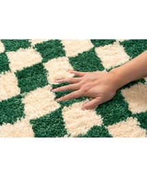 BRID（ブリッド）の「.ブリッド モロッコ チェッカー ラグ / BRID Morocco CHECKER RUG［200×200］（ラグ/マット）」