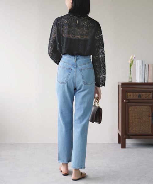 IAMUSE（アイアミューズ）の「ヴィンテージレースシアートップス S0881【IAMUSE】（その他トップス・レディース・アイボリー/ブラック・FREE）」の17枚目の写真