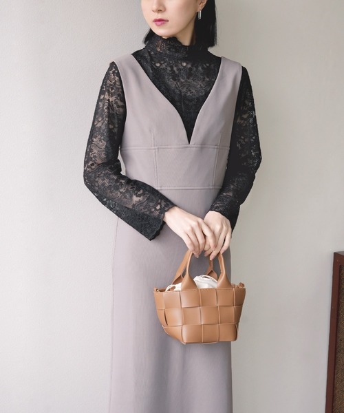 IAMUSE（アイアミューズ）の「ヴィンテージレースシアートップス S0881【IAMUSE】（その他トップス・レディース・アイボリー/ブラック・FREE）」の16枚目の写真