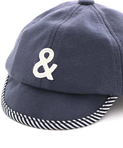 Ampersand（アンパサンド）の「ベビーキャップ（キャップ・キッズ・ベージュ/ネイビー・44/46/48）」の10枚目の写真