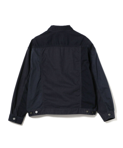 BEAMS（ビームス）の「BEAMS / 3タイプ ファブリック ジャケット（デニムジャケット・メンズ・オフホワイト/ネイビー・XL/L/M/S）」の18枚目の写真