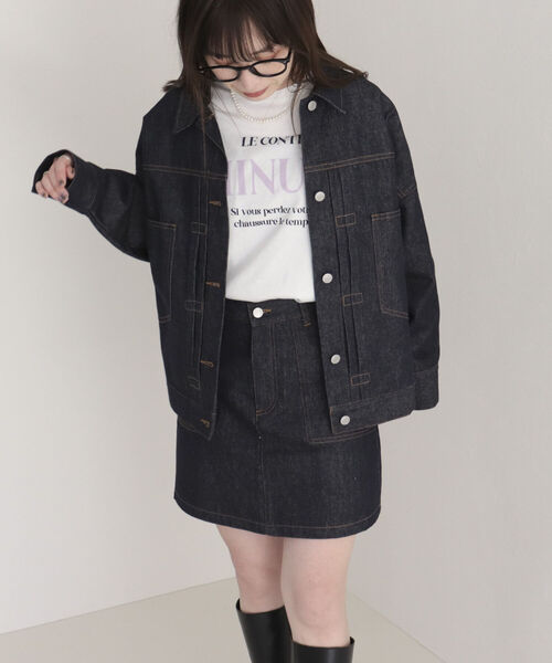 fredy emue(フレディエミュ)の「ロゴロンT(Tシャツ/カットソー・レディース・オフホワイト/ライトグレー/ホワイト・38)」の18枚目の写真