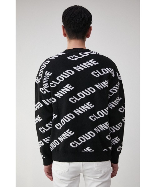AZUL by moussy（アズールバイマウジー）の「CLOUD NINE KNIT PULLOVER/クラウドナインニットプルオーバー（ニット/セーター・メンズ・ブラック/ライトグリーン/ホワイト・FREE）」の19枚目の写真