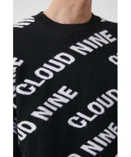 AZUL by moussy（アズールバイマウジー）の「CLOUD NINE KNIT PULLOVER/クラウドナインニットプルオーバー（ニット/セーター・メンズ・ブラック/ライトグリーン/ホワイト・FREE）」の20枚目の写真