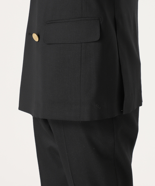 EDIFICE（エディフィス）の「モヘヤミックス トロピカル ウール 6ボタン ダブル ブレザー ジャケット（テーラードジャケット・メンズ・ネイビー・42/44/46/48/50）」の15枚目の写真