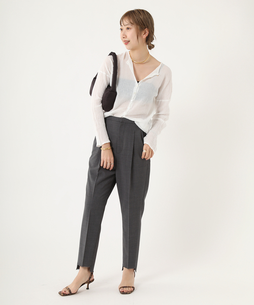 LES ATELIERS FRANCAIS DE CONFECTION】別注 HENLY NECK L/SL