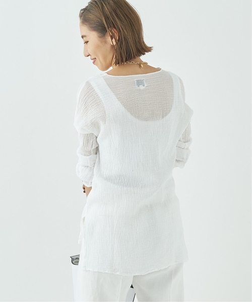 LES ATELIERS FRANCAIS DE CONFECTION】別注 HENLY NECK L/SL
