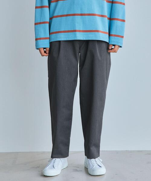 green label relaxing(グリーンレーベルリラクシング)の「TCライトツイル バルーンパンツ -ストレッチ-(チノパンツ・メンズ・ベージュ/ケリー/ダークグレー・L/XL/S/M)」の2枚目の写真