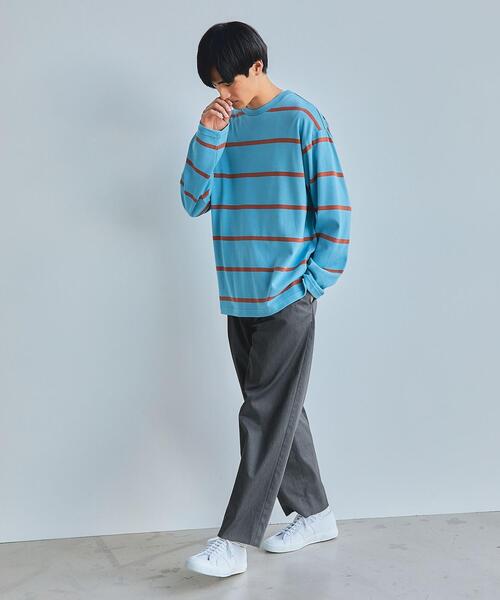 green label relaxing(グリーンレーベルリラクシング)の「TCライトツイル バルーンパンツ -ストレッチ-(チノパンツ・メンズ・ベージュ/ケリー/ダークグレー・L/XL/S/M)」の7枚目の写真