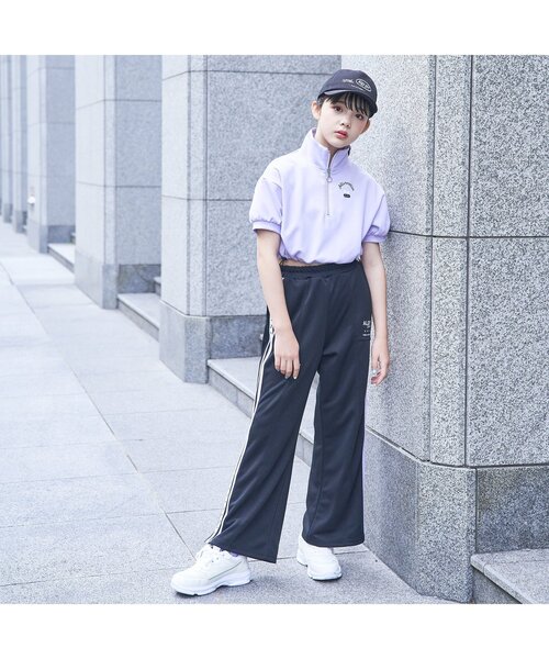 algy(アルジー)の「配色ステッチメッシュキャップ(キャップ・キッズ・オフホワイト/ラベンダー/ブラック/ベージュ・MEDIUM/SMALL)」の5枚目の写真