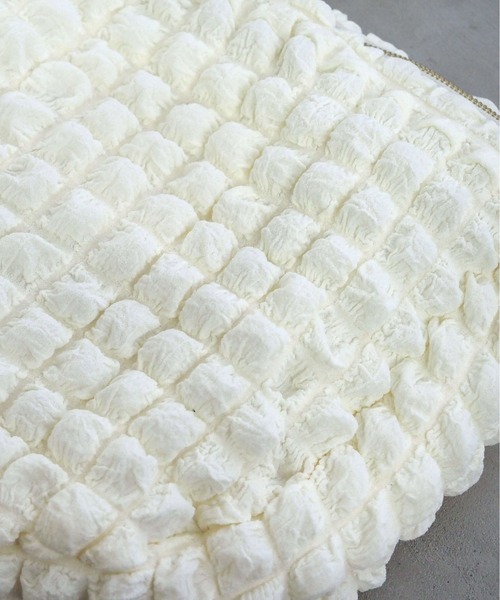 tiptop（ティップトップ）の「ポコポコジャガードショルダーバッグ（ショルダーバッグ・レディース・ブラック/アイボリー・FREE）」の7枚目の写真