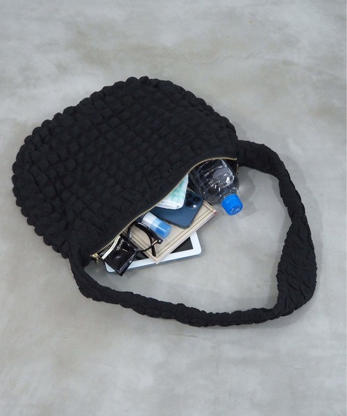 tiptop（ティップトップ）の「ポコポコジャガードショルダーバッグ（ショルダーバッグ・レディース・ブラック/アイボリー・FREE）」の14枚目の写真