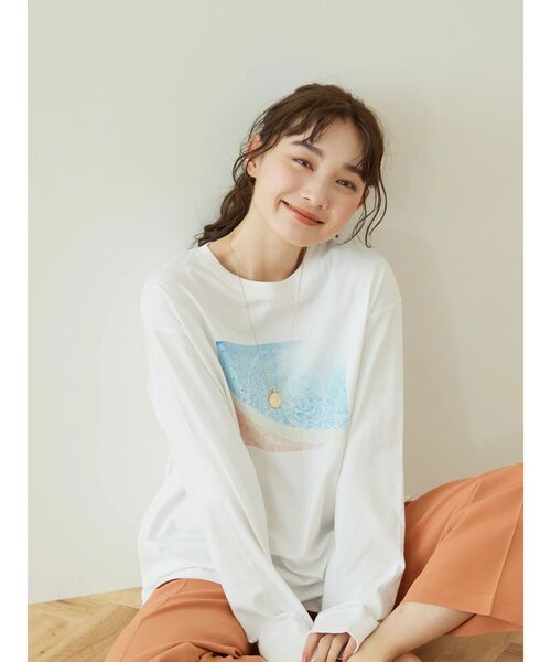 tシャツ 「WEB限定」ホットフィックスロゴプルオーバー レディース スピーディ フォックス プリント オーバーサイズ Tシャツ