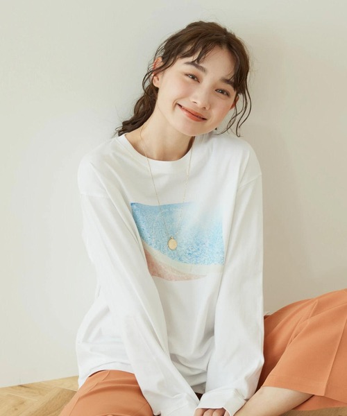 tシャツ 素材MIXカットプルオーバー レディース t803-7.jpg