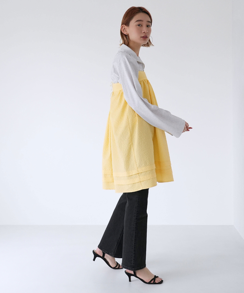 SLOBE citron.フラワーミニドレス SLOBE citron.フラワーミニドレス