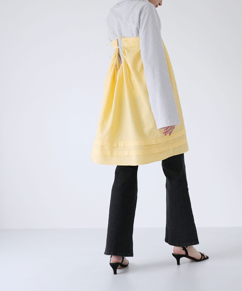 SLOBE citron.フラワーミニドレス SLOBE citron.フラワーミニドレス
