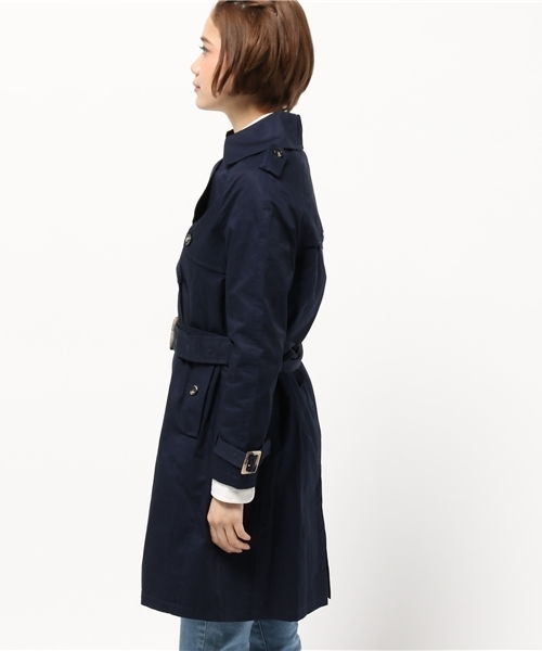 OUTLET(アウトレット)の「【Discoat】トレンチコート(トレンチコート・レディース・ネイビー・MEDIUM/LARGE/SMALL)」の7枚目の写真