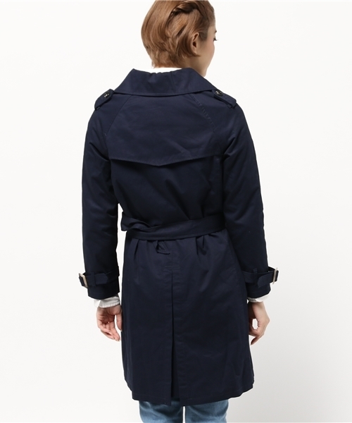 OUTLET(アウトレット)の「【Discoat】トレンチコート(トレンチコート・レディース・ネイビー・MEDIUM/LARGE/SMALL)」の8枚目の写真