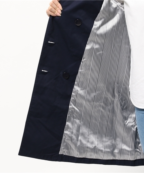 OUTLET(アウトレット)の「【Discoat】トレンチコート(トレンチコート・レディース・ネイビー・MEDIUM/LARGE/SMALL)」の5枚目の写真