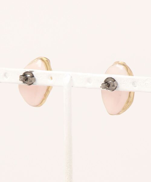 tone(トーン)の「【masamiyabi】アゲートスライスピアス(MA)(ピアス(両耳用)・レディース・サックスブルー/ベージュ/ピンク系その他・FREE)」の13枚目の写真