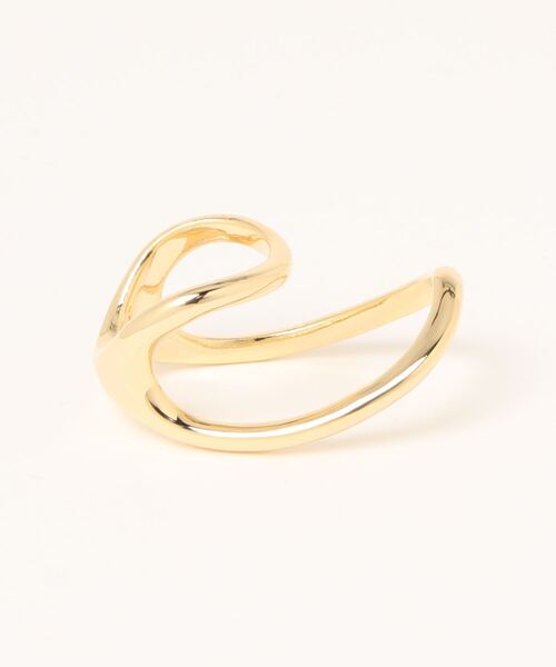 DouDou（ドゥドゥ）の「ダブルフィンガーリング#3（リング・レディース・シルバー/ゴールド・FREE）」の3枚目の写真