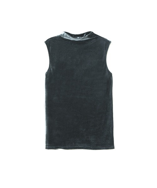 Stylevoice for xxx(スタイルヴォイスフォー)の「バックスリットベロアトップス(Tシャツ/カットソー・レディース・オートミール/ブラウン/ネイビー・FREE)」の6枚目の写真