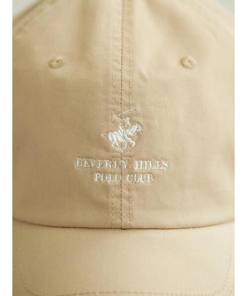 BEVERLY HILLS POLO CLUB(ビバリーヒルズポロクラブ)の「B.H POLO CLUB ロゴCAP(キャップ・レディース・ベージュ/ネイビー・FREE)」の12枚目の写真