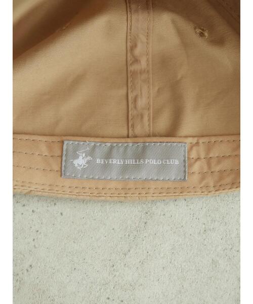 BEVERLY HILLS POLO CLUB(ビバリーヒルズポロクラブ)の「B.H POLO CLUB ロゴCAP(キャップ・レディース・ベージュ/ネイビー・FREE)」の13枚目の写真