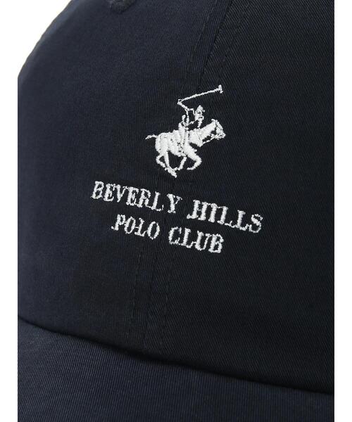 BEVERLY HILLS POLO CLUB(ビバリーヒルズポロクラブ)の「B.H POLO CLUB ロゴCAP(キャップ・レディース・ベージュ/ネイビー・FREE)」の17枚目の写真