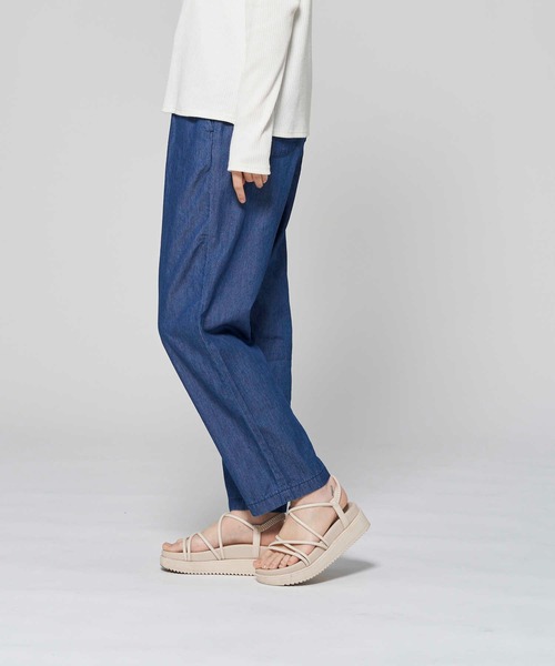 Right-on(ライトオン)の「【HONEYSUCKLE ROSE】サラサラ冷感デニム(デニムパンツ・レディース・ライトインディゴブルー/ダークインディゴブルー・S/M/L)」の9枚目の写真