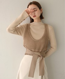 【CLEIO】ニットビスチェ