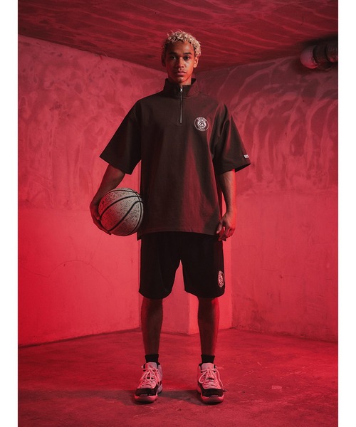 TOKYO 23（トウキョウニジュウサン）の「TOKYO 23 × ONEITA(R) QUARTER ZIP CADET COLLAR SHORT SLEEVE / トウキョウ23 × オニータ クォータージップ カデットカラー ショートスリーブ【SP】（Tシャツ/カットソー・メンズ・ブラウン/ブラック/ホワイト・M/L/XL）」の22枚目の写真