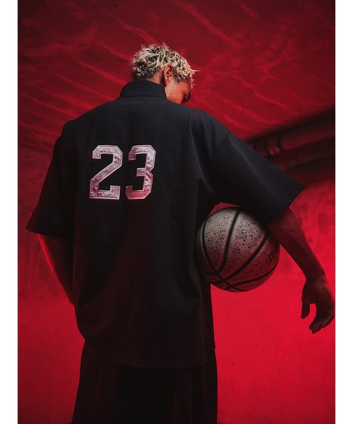 TOKYO 23（トウキョウニジュウサン）の「TOKYO 23 × ONEITA(R) QUARTER ZIP CADET COLLAR SHORT SLEEVE / トウキョウ23 × オニータ クォータージップ カデットカラー ショートスリーブ【SP】（Tシャツ/カットソー・メンズ・ブラウン/ブラック/ホワイト・M/L/XL）」の12枚目の写真