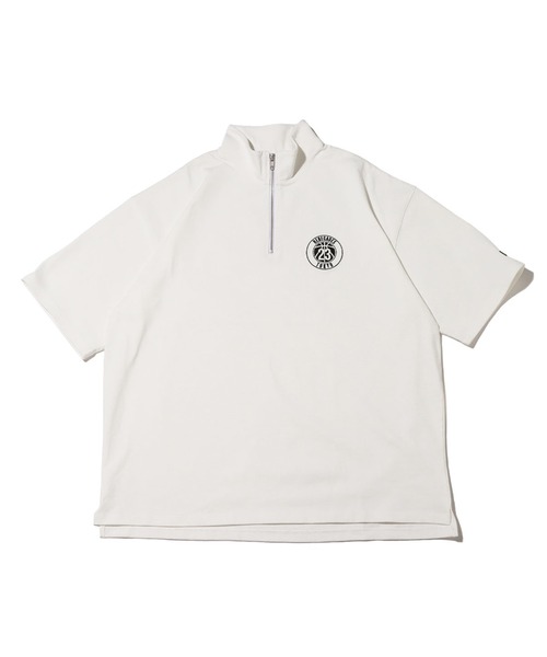 TOKYO 23（トウキョウニジュウサン）の「TOKYO 23 × ONEITA(R) QUARTER ZIP CADET COLLAR SHORT SLEEVE / トウキョウ23 × オニータ クォータージップ カデットカラー ショートスリーブ【SP】（Tシャツ/カットソー・メンズ・ブラウン/ブラック/ホワイト・M/L/XL）」の15枚目の写真