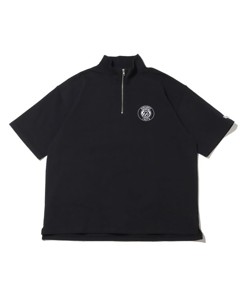 TOKYO 23（トウキョウニジュウサン）の「TOKYO 23 × ONEITA(R) QUARTER ZIP CADET COLLAR SHORT SLEEVE / トウキョウ23 × オニータ クォータージップ カデットカラー ショートスリーブ【SP】（Tシャツ/カットソー・メンズ・ブラウン/ブラック/ホワイト・M/L/XL）」の6枚目の写真
