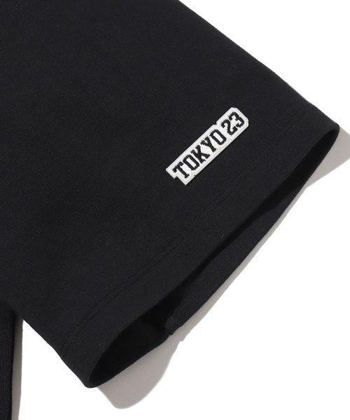 TOKYO 23（トウキョウニジュウサン）の「TOKYO 23 × ONEITA(R) QUARTER ZIP CADET COLLAR SHORT SLEEVE / トウキョウ23 × オニータ クォータージップ カデットカラー ショートスリーブ【SP】（Tシャツ/カットソー・メンズ・ブラウン/ブラック/ホワイト・M/L/XL）」の17枚目の写真