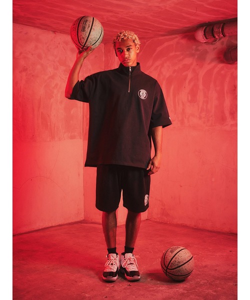 TOKYO 23（トウキョウニジュウサン）の「TOKYO 23 × ONEITA(R) QUARTER ZIP CADET COLLAR SHORT SLEEVE / トウキョウ23 × オニータ クォータージップ カデットカラー ショートスリーブ【SP】（Tシャツ/カットソー・メンズ・ブラウン/ブラック/ホワイト・M/L/XL）」の16枚目の写真