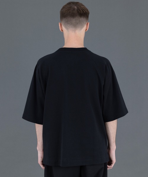 FORTUNA HOMME（フォルトゥナオム）の「FORTUNAHOMME Heavy CrewNeck Tee（Tシャツ/カットソー・メンズ・ホワイト/ブラック・1/2）」の6枚目の写真