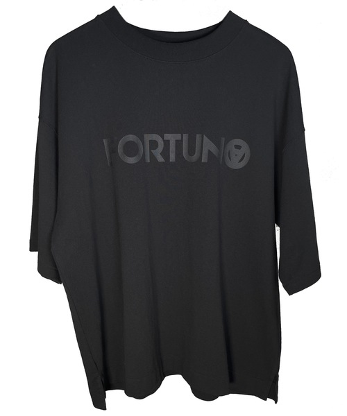 FORTUNA HOMME（フォルトゥナオム）の「FORTUNAHOMME Heavy CrewNeck Tee（Tシャツ/カットソー・メンズ・ホワイト/ブラック・1/2）」の3枚目の写真