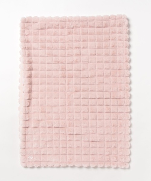 ALTROSE（アルトローズ）の「ブランケット ポコポコファー 3WAY ひざ掛け（ブランケット・レディース・ミント/グレー/アイボリー/ピンク/ブルー・FREE）」の6枚目の写真