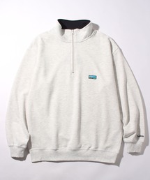 【GERRY/ジェリー】裏毛 ワンポイントロゴ ハーフZIPプルオーバー
