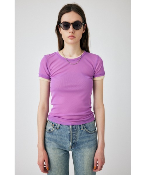 MOUSSY（マウジー）の「SHEER Tシャツ セット（Tシャツ