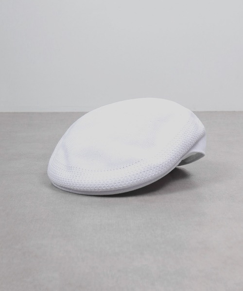 KANGOL（カンゴール）の「KANGOL TROPIC 504 VENTAIR ハンチング（ハンチング/ベレー帽・レディース・アッシュグレー/ブラック/ベージュ/チャコール/グリーン/ブラック×ゴールド/ブラウン/ホワイト・L/M/XL）」の9枚目の写真