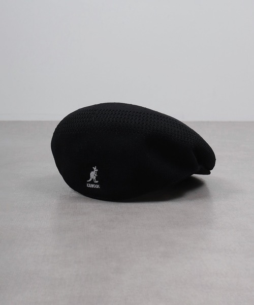 KANGOL（カンゴール）の「KANGOL TROPIC 504 VENTAIR ハンチング（ハンチング/ベレー帽・レディース・アッシュグレー/ブラック/ベージュ/チャコール/グリーン/ブラック×ゴールド/ブラウン/ホワイト・L/M/XL）」の12枚目の写真