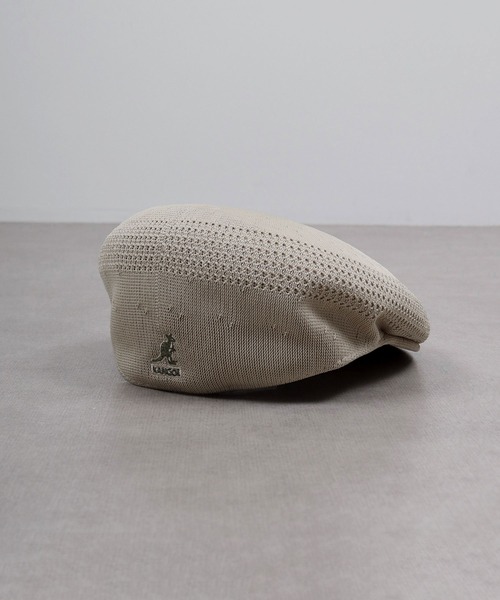 KANGOL（カンゴール）の「KANGOL TROPIC 504 VENTAIR ハンチング（ハンチング/ベレー帽・レディース・アッシュグレー/ブラック/ベージュ/チャコール/グリーン/ブラック×ゴールド/ブラウン/ホワイト・L/M/XL）」の16枚目の写真