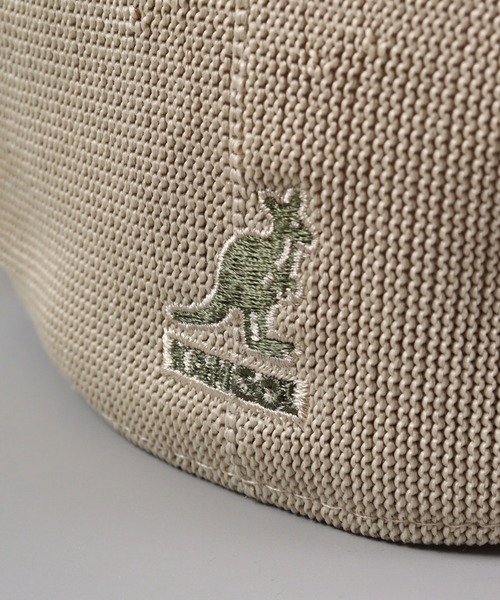 KANGOL（カンゴール）の「KANGOL TROPIC 504 VENTAIR ハンチング（ハンチング/ベレー帽・レディース・アッシュグレー/ブラック/ベージュ/チャコール/グリーン/ブラック×ゴールド/ブラウン/ホワイト・L/M/XL）」の21枚目の写真