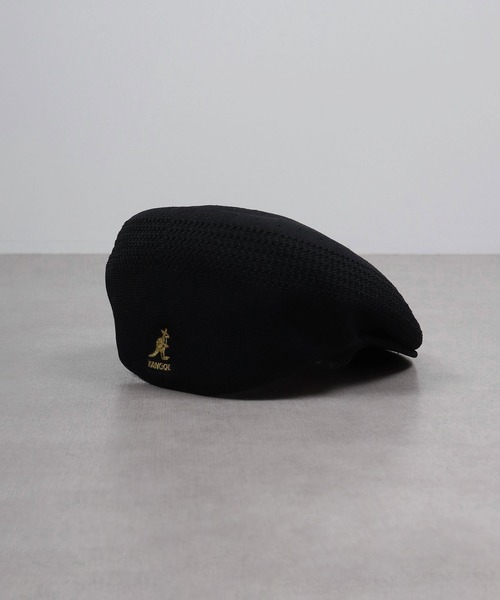 KANGOL（カンゴール）の「KANGOL TROPIC 504 VENTAIR ハンチング（ハンチング/ベレー帽・レディース・アッシュグレー/ブラック/ベージュ/チャコール/グリーン/ブラック×ゴールド/ブラウン/ホワイト・L/M/XL）」の14枚目の写真